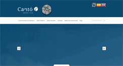 Desktop Screenshot of construccionescanto.com